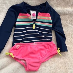 18 M Carter’s Girls RashGuard
